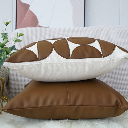 Modern simple light luxury pillowcase home accommodation sofa pillow soft bedside cushion cross-border pillowcase wholesale