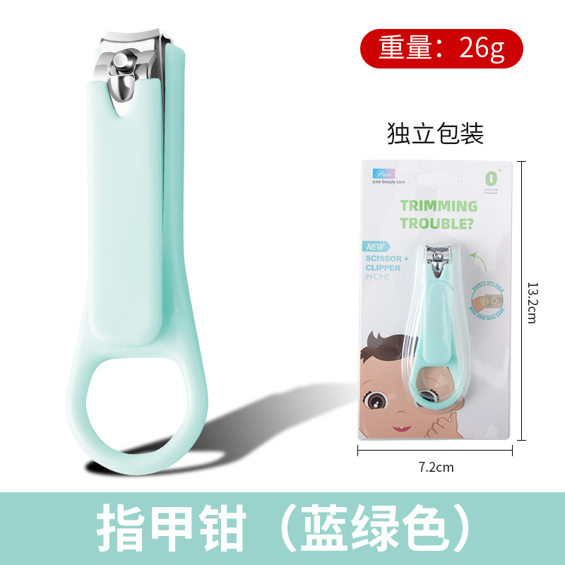 Blue Green Nail Clippers-Card Pack
