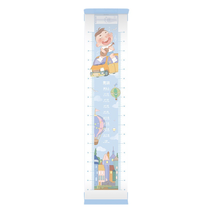 Foot measuring device + head circumference ruler infant height measuring pad baby height measuring artifact children ruler precision household