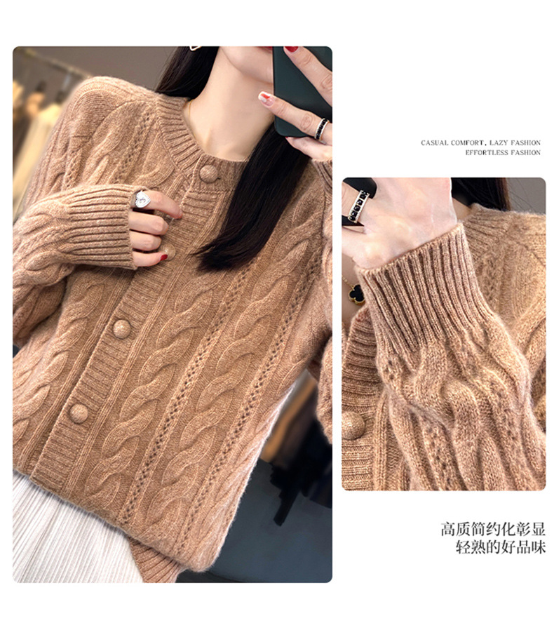 A5731 2020K ÁO LEN NỮ QINTDCA ÁO LEN DÁNG DỘNG MÙA XUÂN THU ĐÔNG HỌA TIẾT HOA DÀY ẤM THỜI TRANG NỮ G05 SẢN PHẨM MỚI