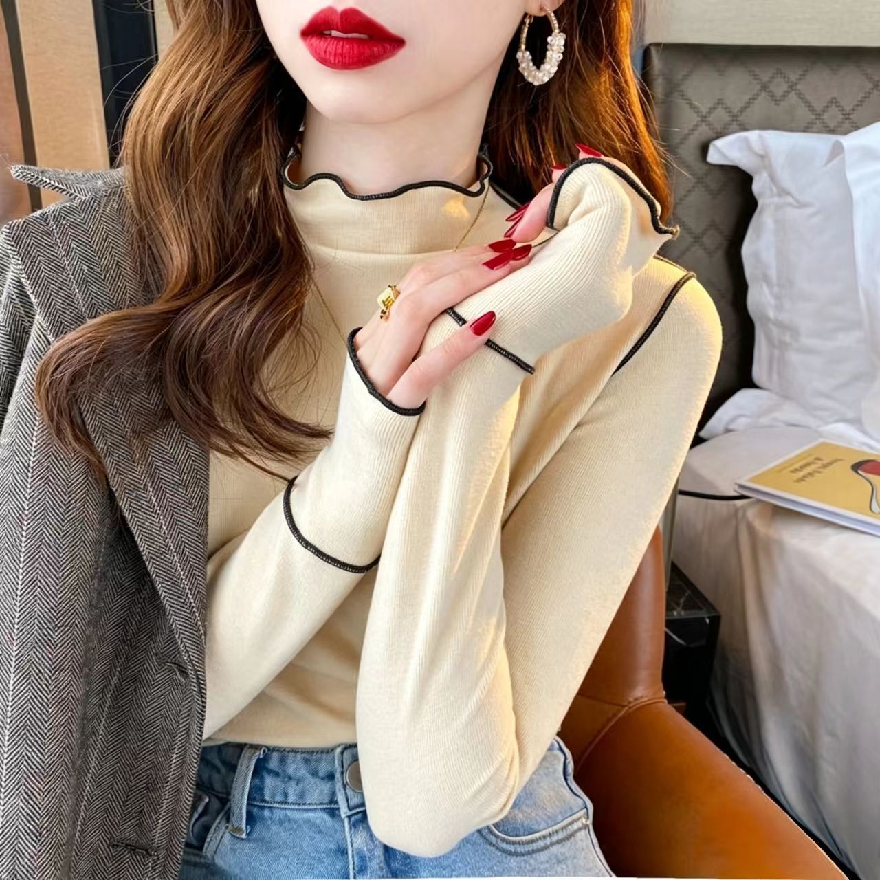 미터 살구색