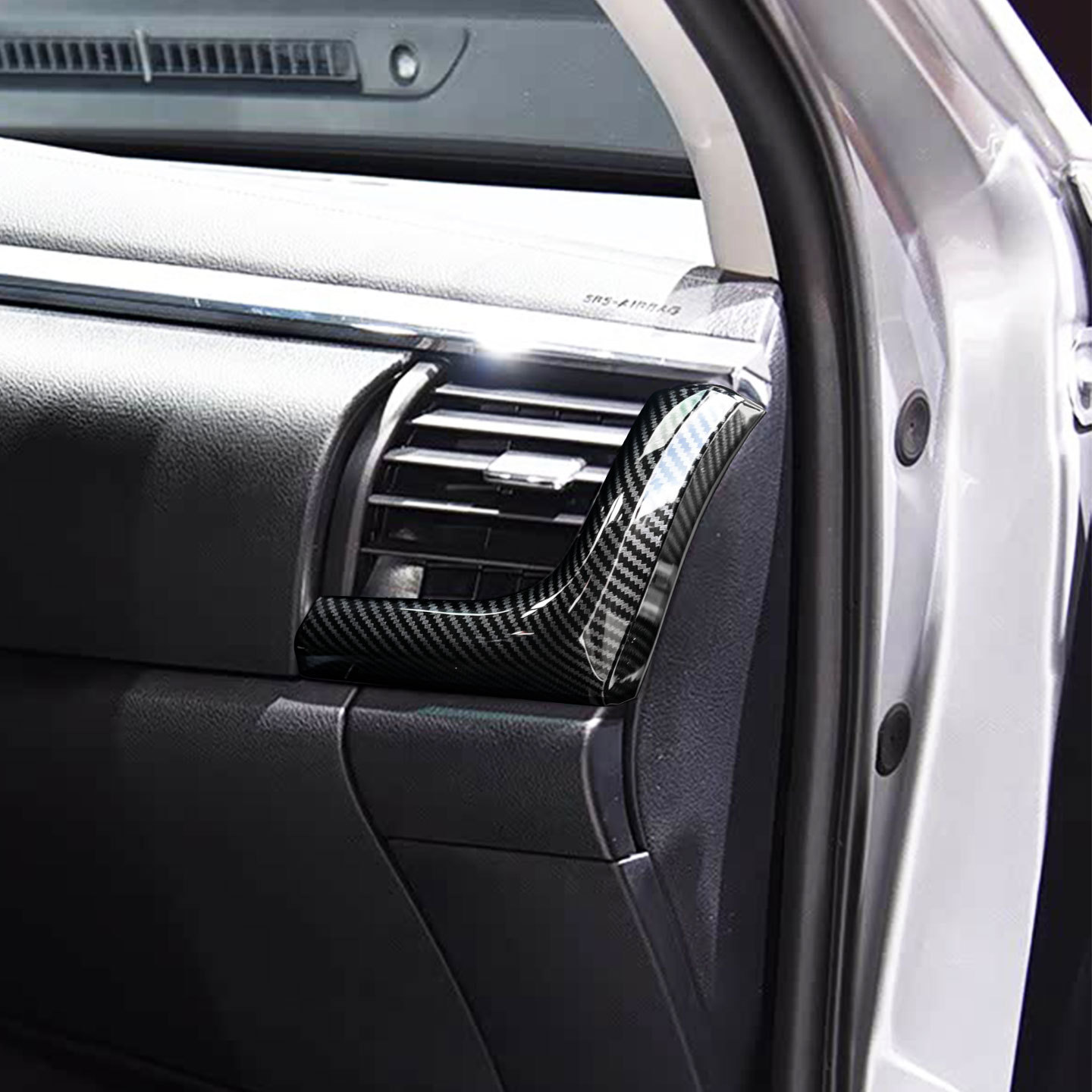 Suitable for 22 Models of Toyota Hilux Revo Air Conditioning Vent Decorative Stickers Interior Modification Accessories