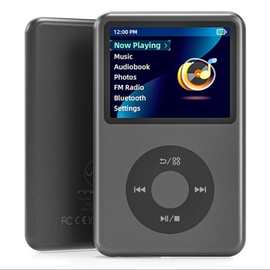 MP3厂家供应Y1学生播放器MP4触控轮盘蓝牙外放迷你随身听便携128G