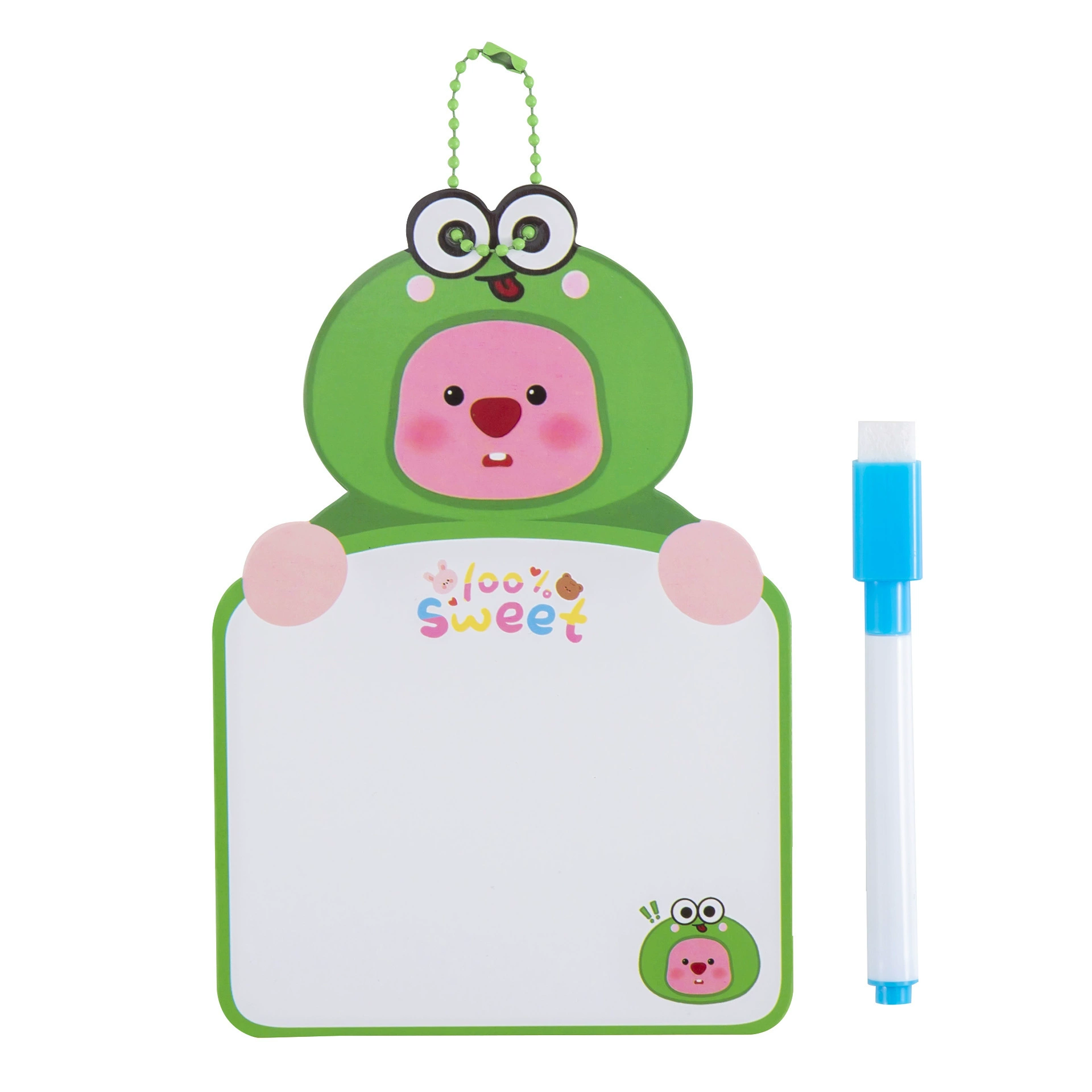Cartoon double-sided erasable drawing board for kindergarten writing, graffiti, early education