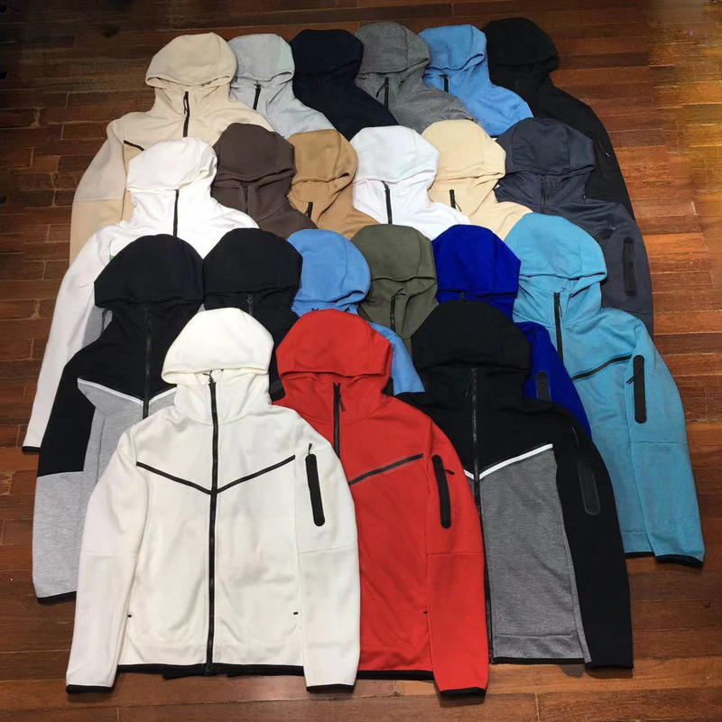 2024 Spring and Autumn Casual Sports Cotton Air Layer Hooded Zipper Cardigan Men's Jacket 490 Coat