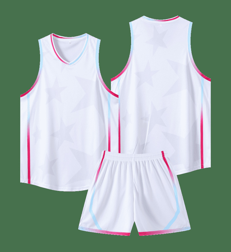 Hombres y niñas de baloncesto juego de verano rápido secado transpirable camiseta de entrenamiento americano se puede imprimir uniformes personalizados