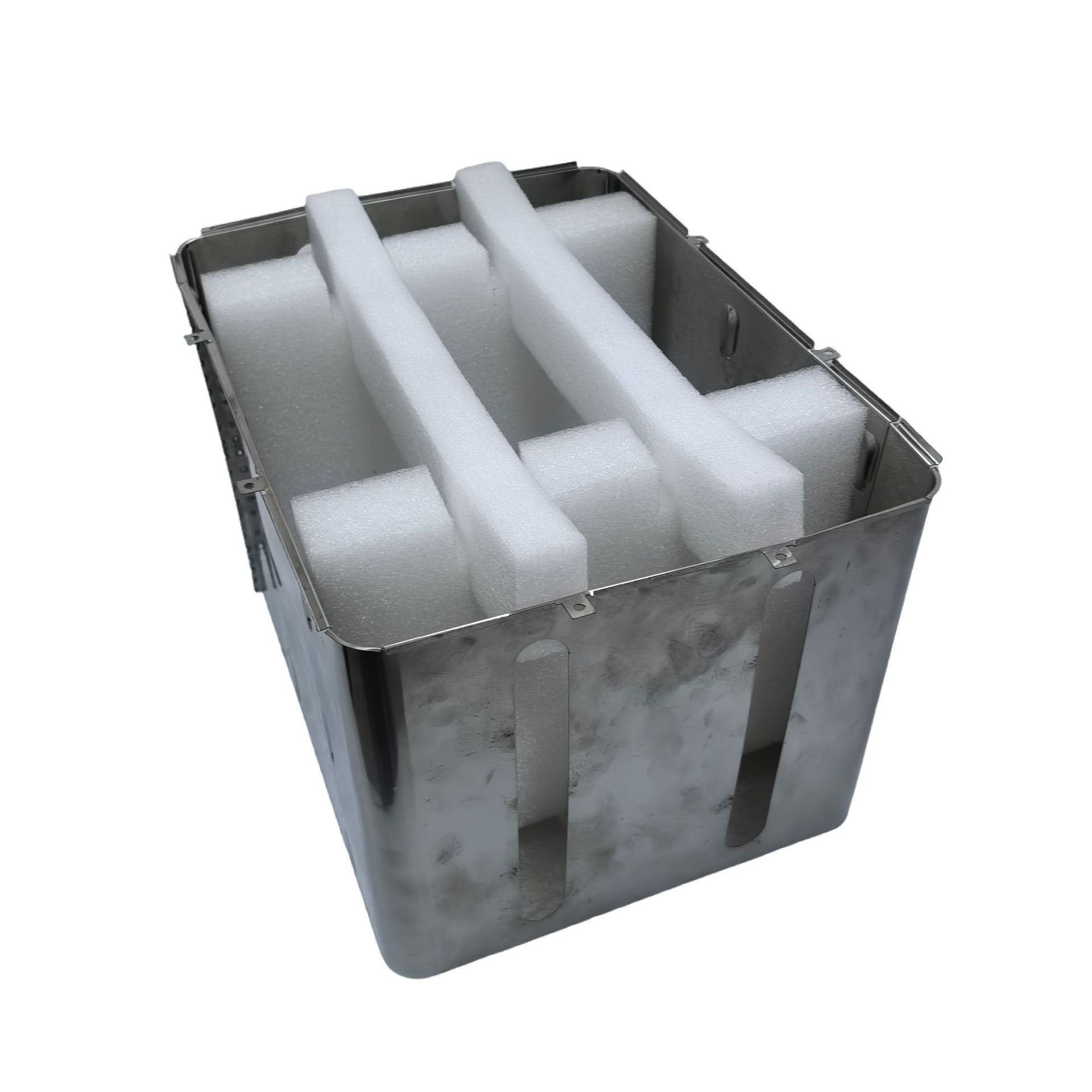 工业不锈钢316L正方形无焊点清洗筐洗碗机碗筷放置架工厂