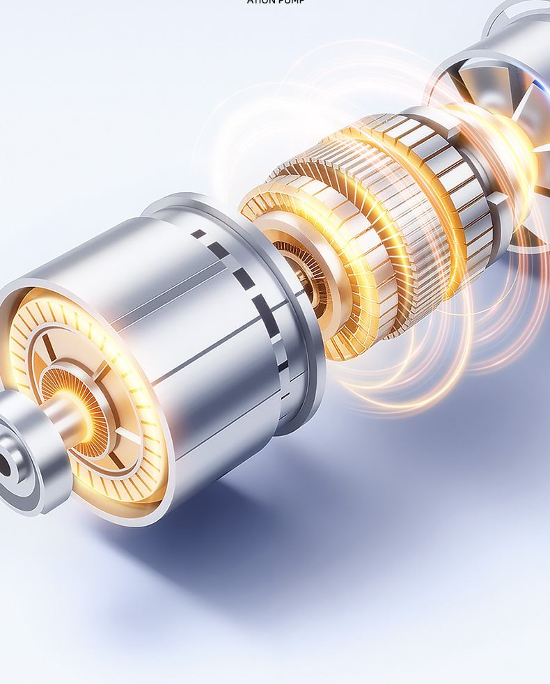 Car Wireless Air Pump, Electric Car Tire, Portable Car Air Pump, High-Pressure Air Pump, Fast Charging
