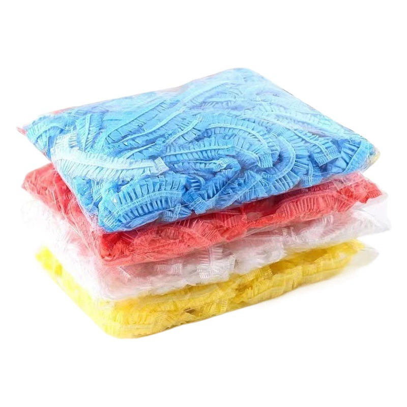 Одноразовая шапочка для душа оптом Пылезащитная водонепроницаемая шапочка для отеля Парикмахерская красоты Набор для раковины большой мешок с фруктами дракона