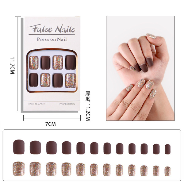 short nail stickers for manicure for nails