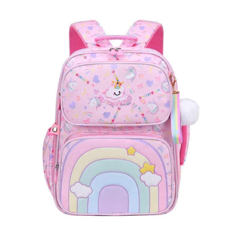 Mochila de comercio exterior transfronterizo para estudiantes de primaria de grado 3 a 6 mochila de espalda a prueba de agua para niñas de 6 - 12 años