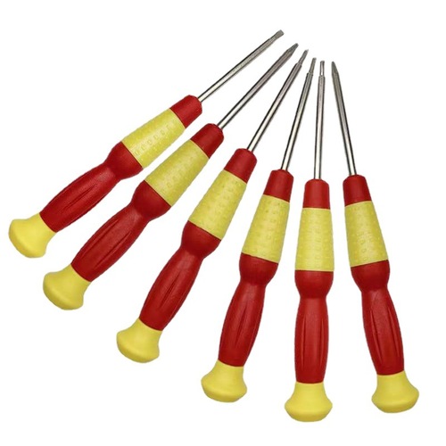 Mobile phone disassembly and repair tools solid color magnetic gourd batch cross one-word plum blossom triangle screwdriver screwdriver