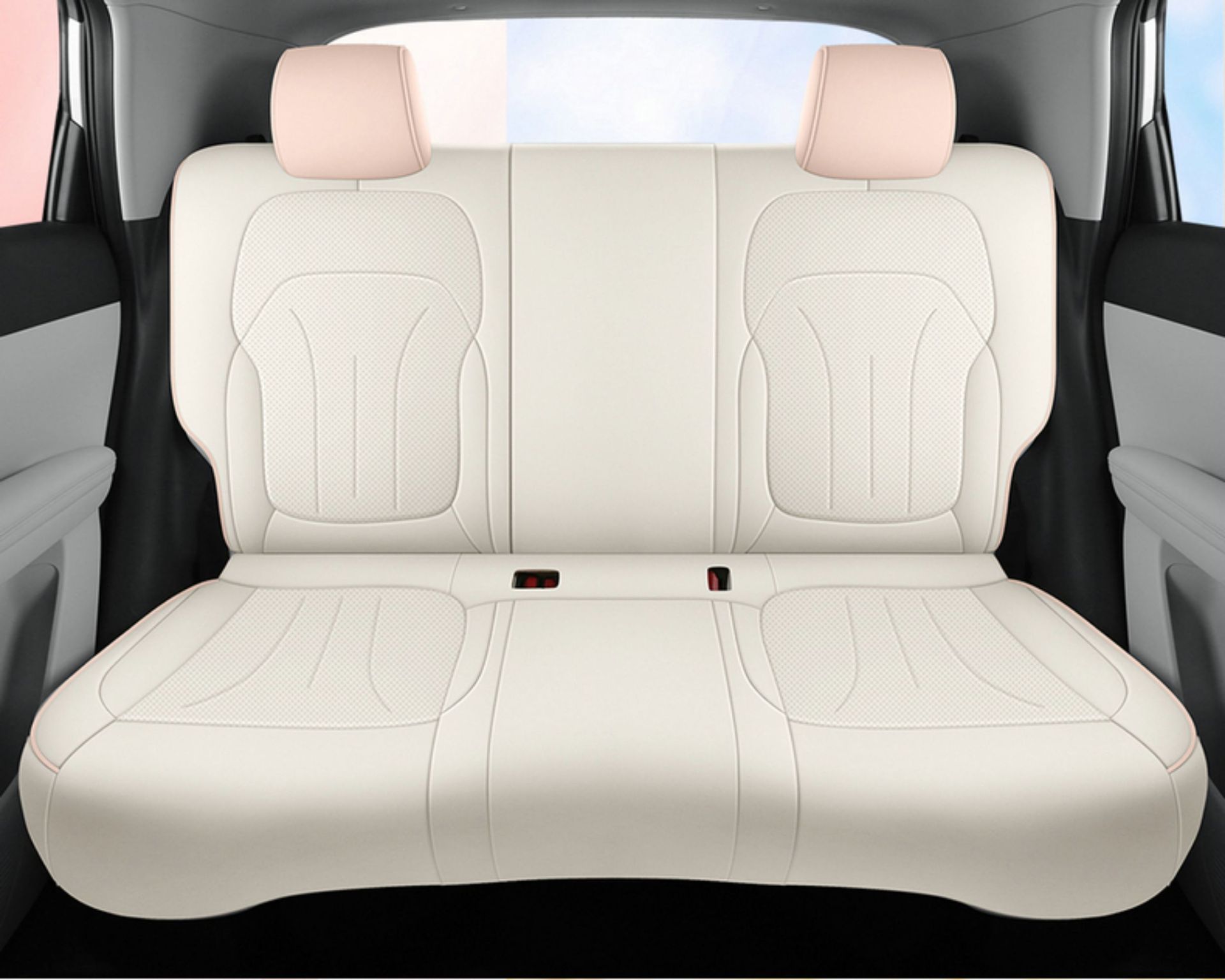 Seat Cover for Wuling Bingo S, Full Coverage, Leather, Universal