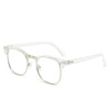 C34-Transparent Silver Frame-Anti-Blue Light