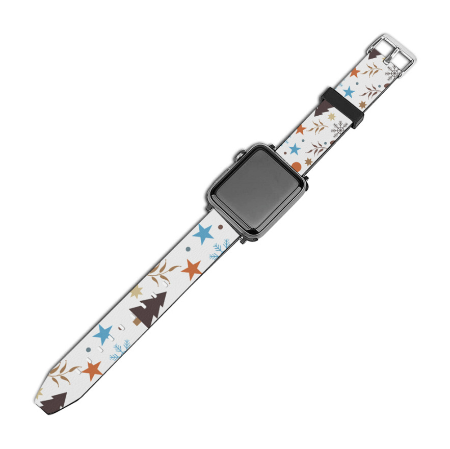 Cross-Border Supply of One Minimum Order Watch Strap Printing Strap Supply Chain Suitable for Apple Watch Series
