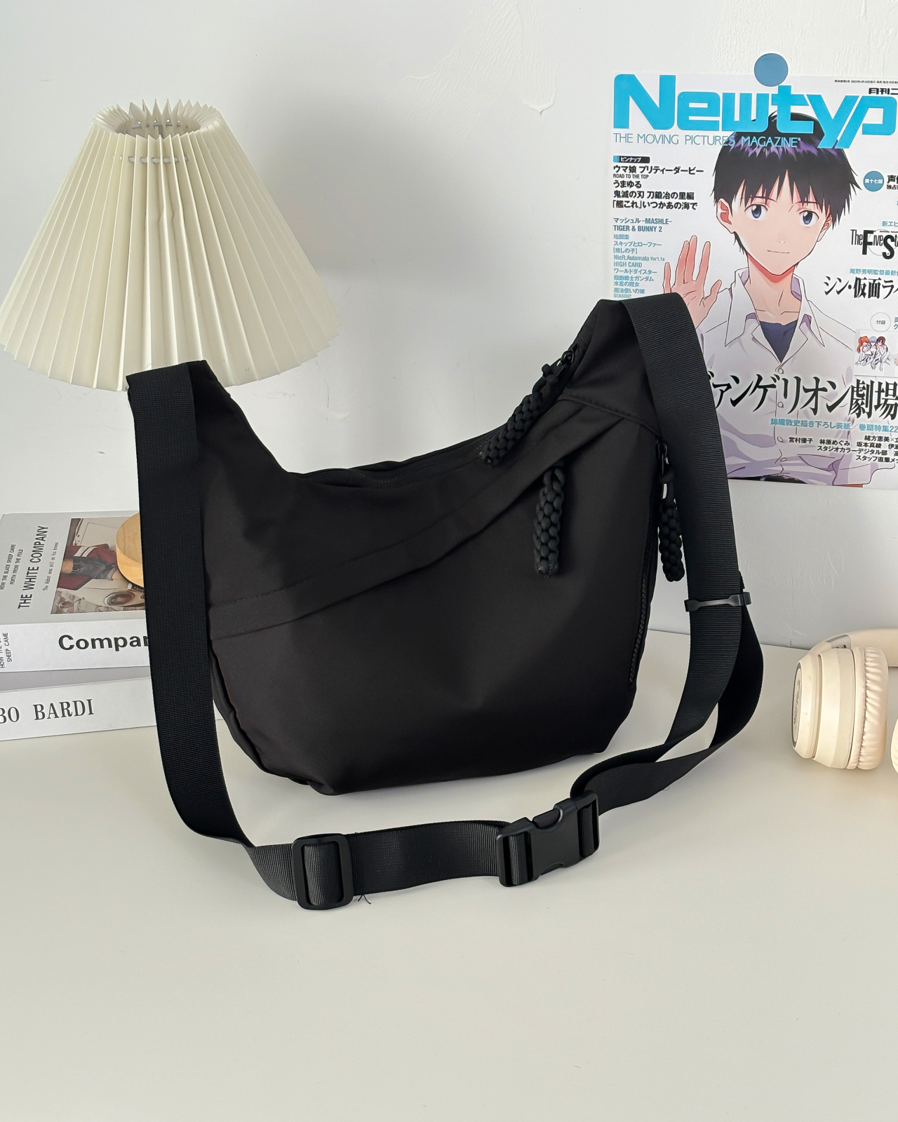 Beliebte Umhängetasche aus Nylonstoff für Damen in diesem Jahr, neue lässige Schultertasche für Studenten 2025, Dumpling Bag für Pendler_voghion.com