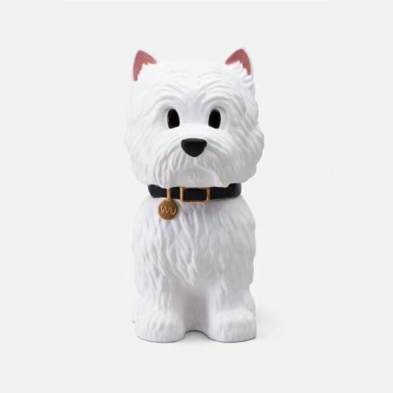 대신 머리 재고 이웃 WU / P-TOY 관절 애완 동물 강아지 인형 장식 가정 장식
