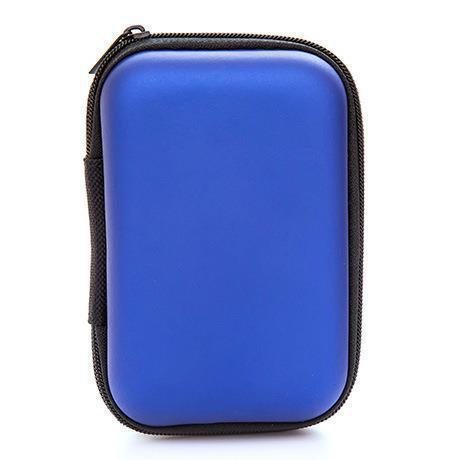 Digital Accessory Storage Bag, Handheld Double-Layer Power Hard Drive Protection Case, Dustproof Data Cable USB Flash Drive Earphone Storage Bag