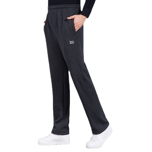 Men's Spring and Autumn Sports Pants for Middle-Aged and Elderly Men, Plus Size Pants, Men's Casual Long Pants, Loose Tight Waist Elastic Sweatpants