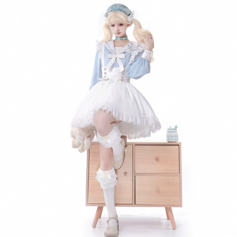 6999 кремовый синий