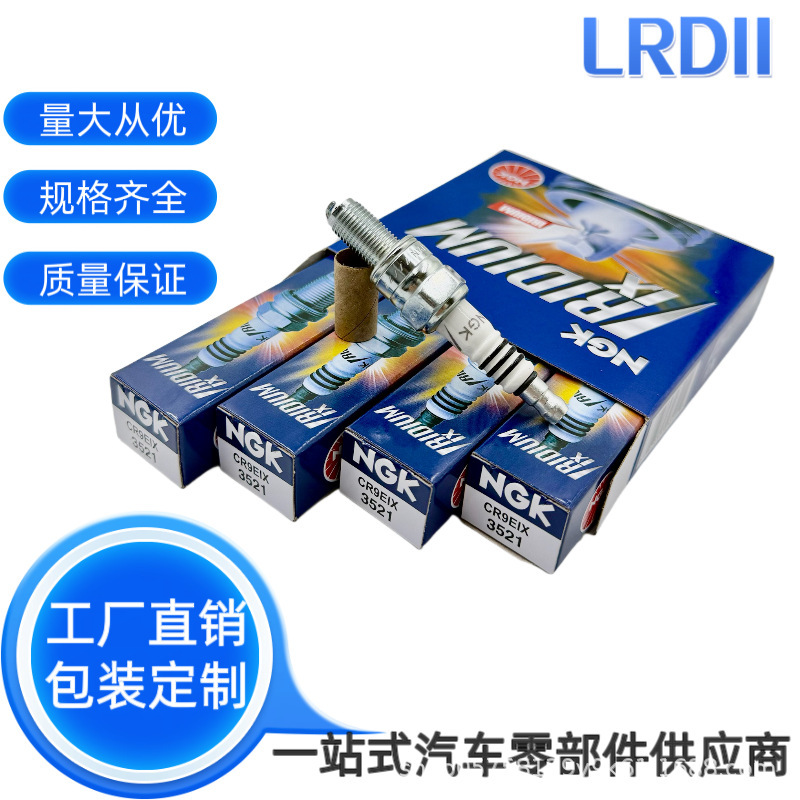 Japan Ngk3521 Iridium Spark Plug Cr9Eix Suitable for Huanglong 600 Motorcycle Spark Plug for Export