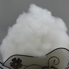 PP蓬松公仔棉7D15D涤纶短纤维娃娃填充棉环保沙发枕头纺织填充料