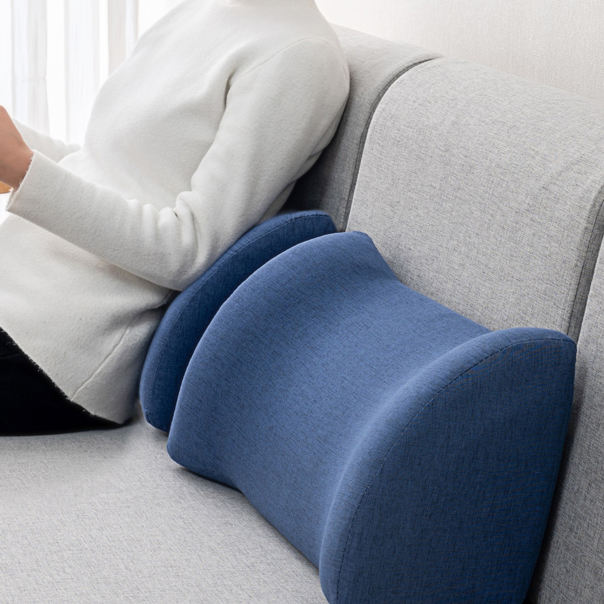 Sofa Lumbar Cushion for Pregnant Women, Bedside Lumbar Support, Waist Support Pillow for Living Room, Lumbar Protrusion, Single Lumbar Pillow for the Elderly