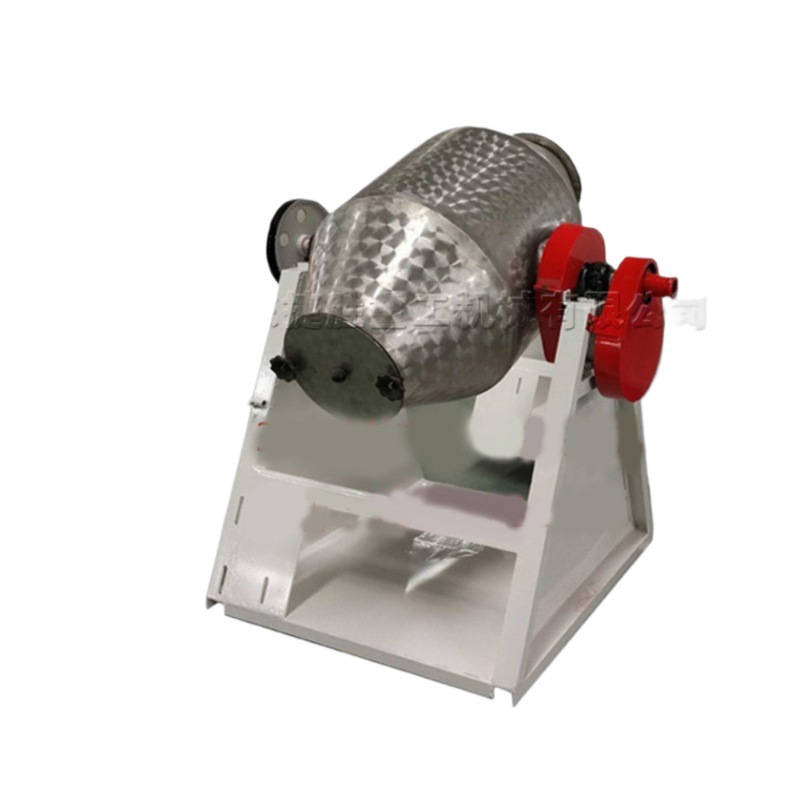 Mezclador eléctrico giratorio de 360 grados mezclador de material granular en polvo tipo tambor de cintura mezclador de acero inoxidable image 6