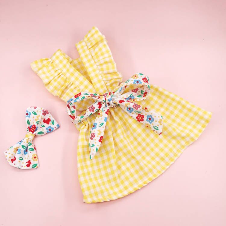 Sweet Polyester Bow Knot Pet Clothing display picture 5