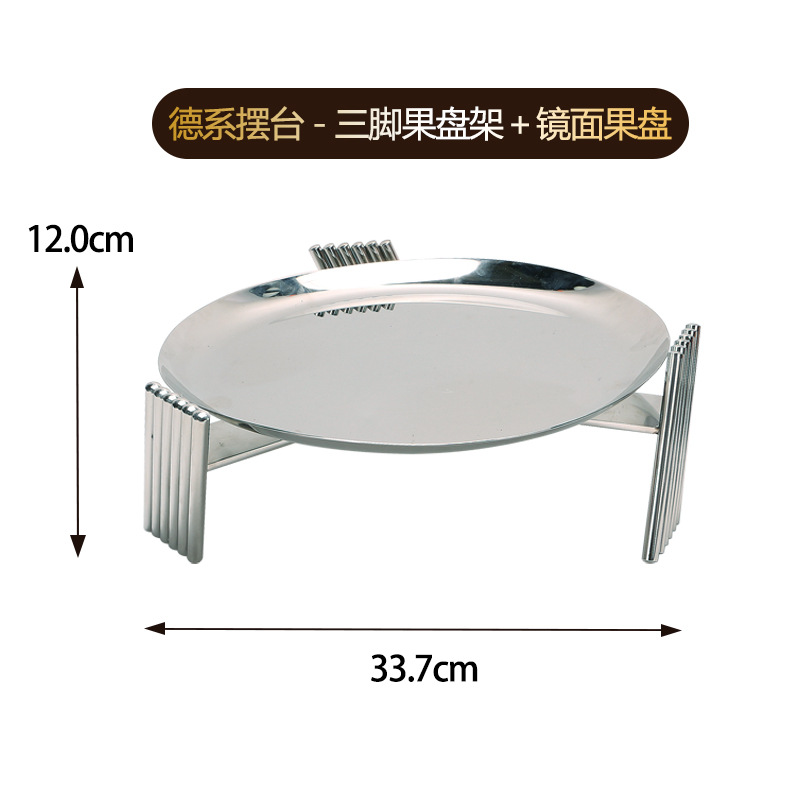 KTV plato de frutas, caja de bar, conjunto de plato de frutas de alta gama, discoteca, decoración de encimera de club de alta calidad.