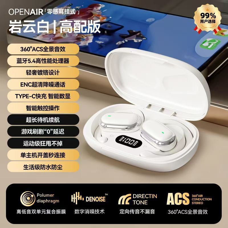 工場卸売 Bluetooth ヘッドセット インイヤー透明ノイズリダクション真のワイヤレス ミニ スポーツ Bluetooth ヘッドセットの国境を越えた特別供給|undefined