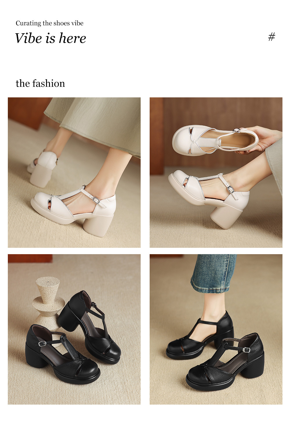 Sandal cao gót nữ mũi nhọn quai chữ T đế dày gót 7 cm — đen chi tiết 1