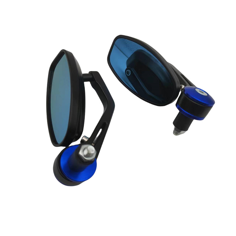 Motorcycle Rearview Mirror CNC Modified Handlebar Rearview Mirror Retro Car Handle Mirror Cross-border Factory Direct Supply Reflector