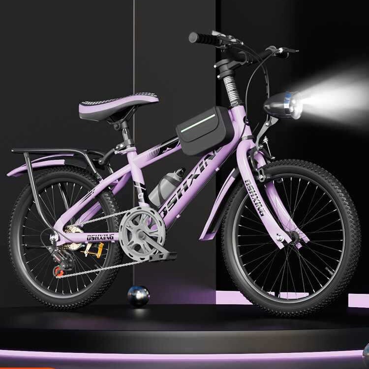 Children's Bicycle 6-8-12 Years Old Girls Girls Middle and Large Kidsren's Mountain Bike Variable Speed Kidsren's Student Racing 20inch