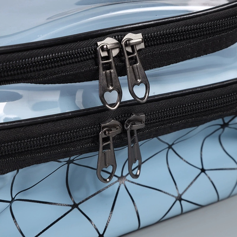 Ручной вместительный косметичка с разделением на влажное и сухое, organizer bag, система хранения для путешествий