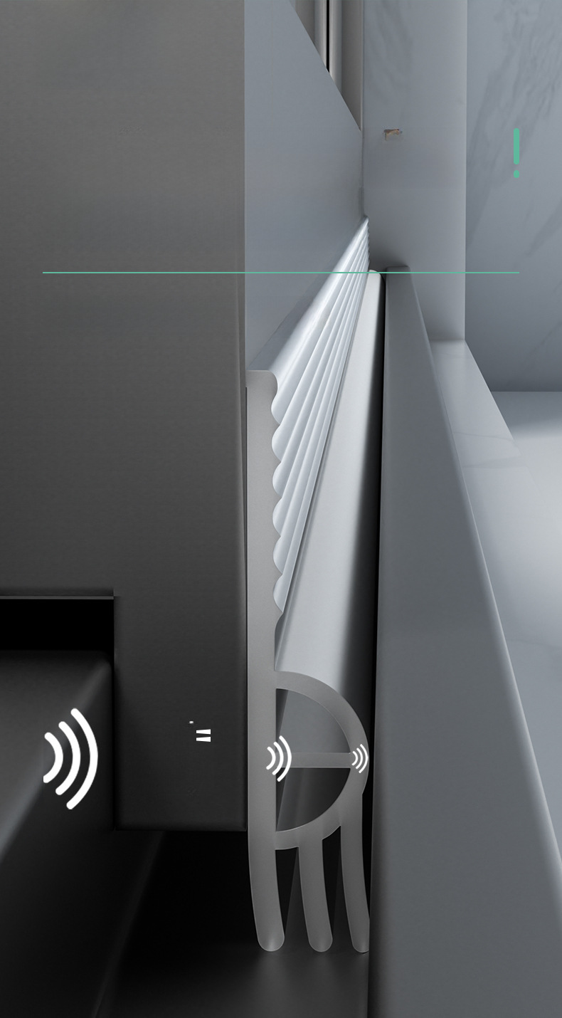 Sliding window sealing strip window windshield artifact gap filling plug strip plastic steel window windshield sealing window waterproof strip