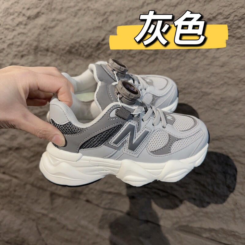 莆田童鞋NB9060专G版牛B松紧扣儿童老爹运动鞋百搭轻便多色可选|undefined