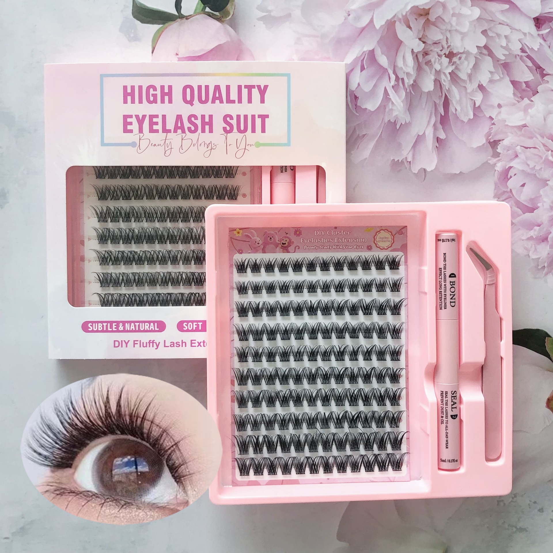 30 - 100D ciegas falsas transfronterizas de gran capacidad, ciegas de extensión de ciegas autoinjertadas, set de ciegas falsas