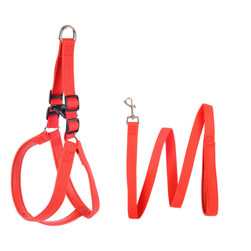 Pet Harness Back Strap Leash Foam Dog Harness Plain Casual Walking Leash Dog Chain Wholesale