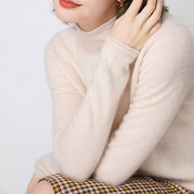 Rolled edge style beige