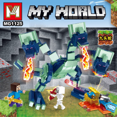 Minecraft 互換レゴ クロノボス モンスター ビルディング ブロック レンガ パズル組み立て男の子子供のおもちゃ