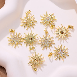 �~�18k��ɫ̫ꖻ��Ƕ�ʯ�����diy����Ʒ��������^