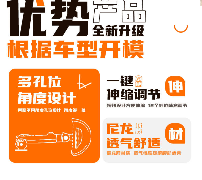 Tingfeng Shiguang T2 No.9 E300 Q85C M5 MZ M95C N70C Mechanic Electric Vehicle Lumbar Support Backrest