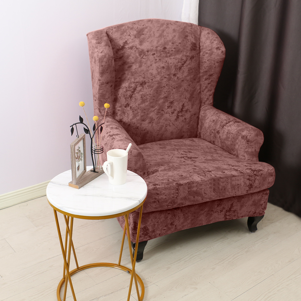 Cross-border impresión elástica Tigre cubierta de la silla cubierta de todo incluido de un solo Ala cubierta trasera del sofá cubierta del tigre sijiameng americano