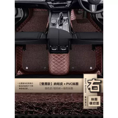 Factory Wholesale Hong Kong, Universal Foot Pad - double-layer-silk-circle-brown-leatherbrown-thread-brown-wear-resistant-silk-circle