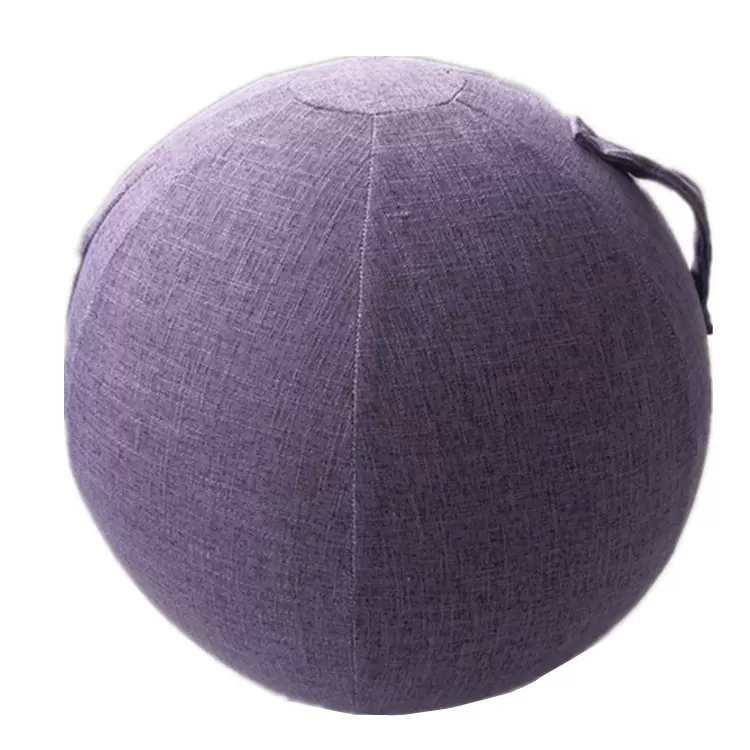 瑜伽球保护套55/65/75/85棉麻瑜伽球套防脏不易起球瑜伽球保护套