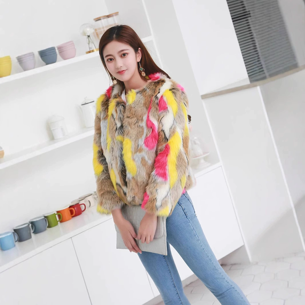 Трансграничная Европа и США 2025 осень и зима имитация мехового национального стиля