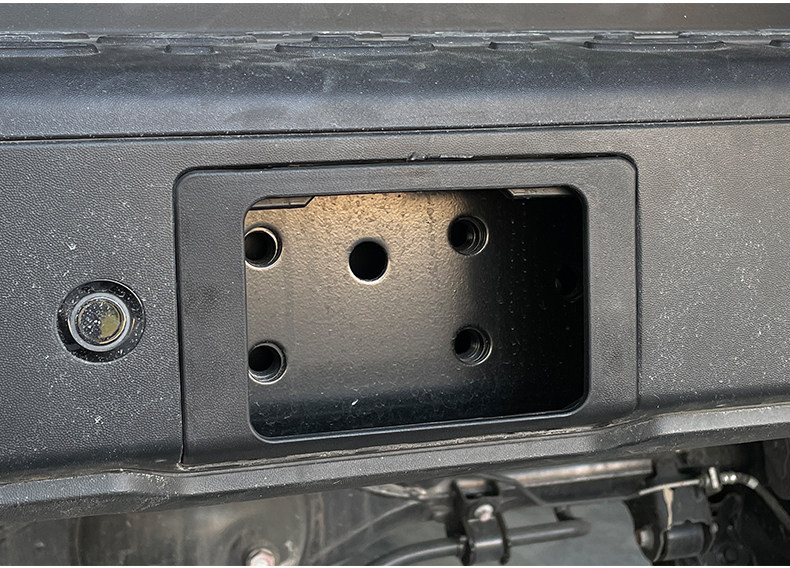 21-25 Tank 300 Square Port 400 Trailer Hook Cover Plate Model, Modified for Non-Destructive Installation, Special Rear Cover Guard