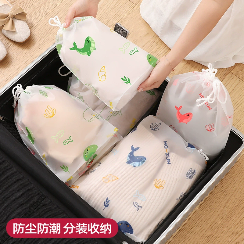 Дорожная сумка для хранения одежды, карман на шнурке, водонепроницаемая сумка для грязной одежды, чемодан, интимная одежда, упаковочная сумка