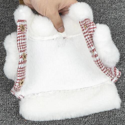 Dog Clothes Autumn and Winter New Thick Warm Vest Bichon Teddy Small Dog Cat Pet Clothing Wholesale